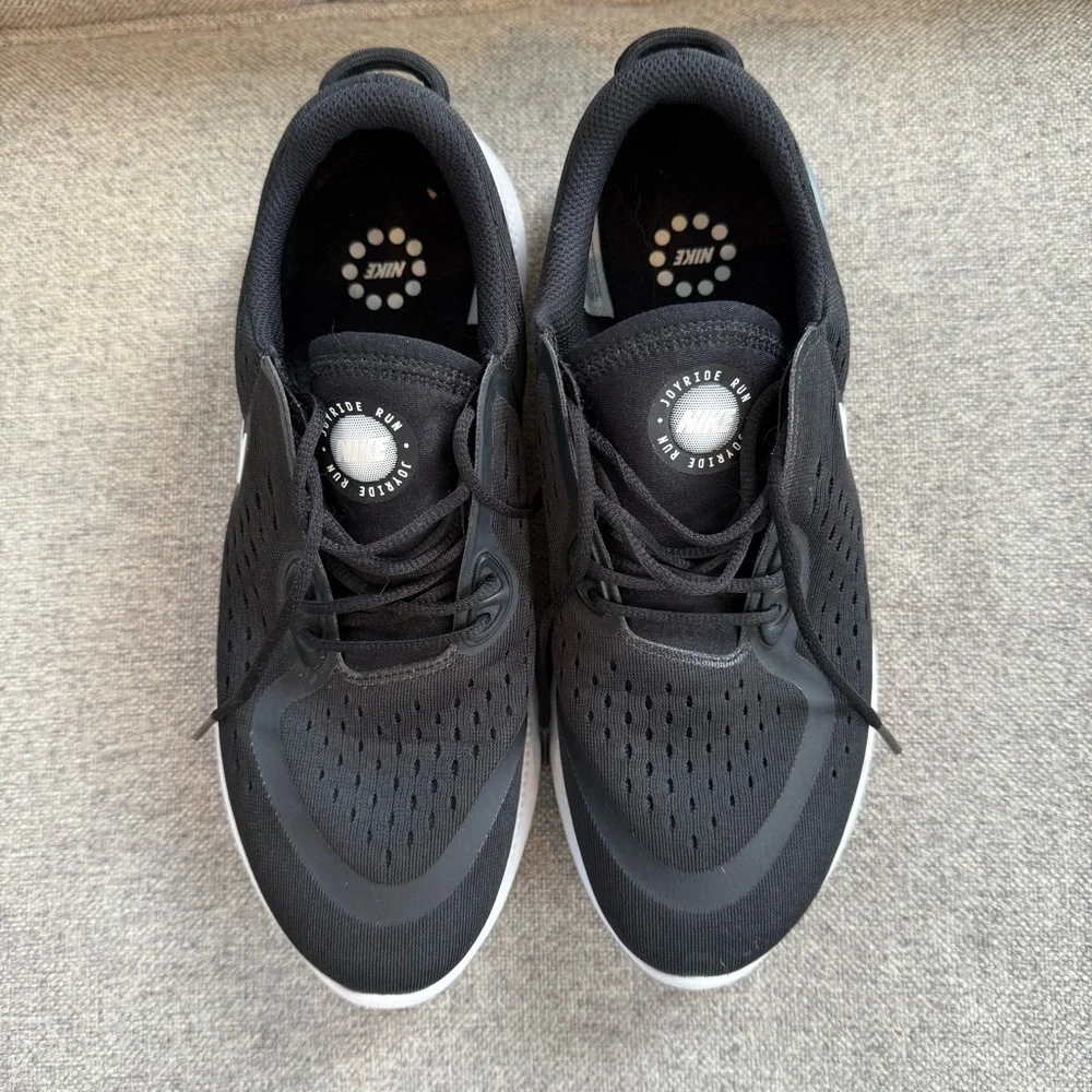 Nike Joyride Run Black White Men’s 9 Running Walking Comfort Sneakers Cushioned - Picture 2 of 6